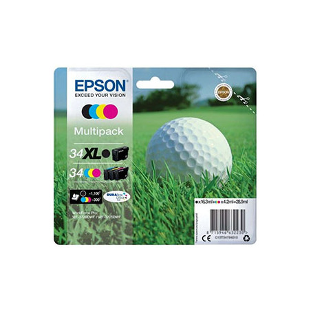 Epson Golf ball T3479 cartouche d'encre 1 pièce(s) Original Noir, Cyan, Magenta, Jaune