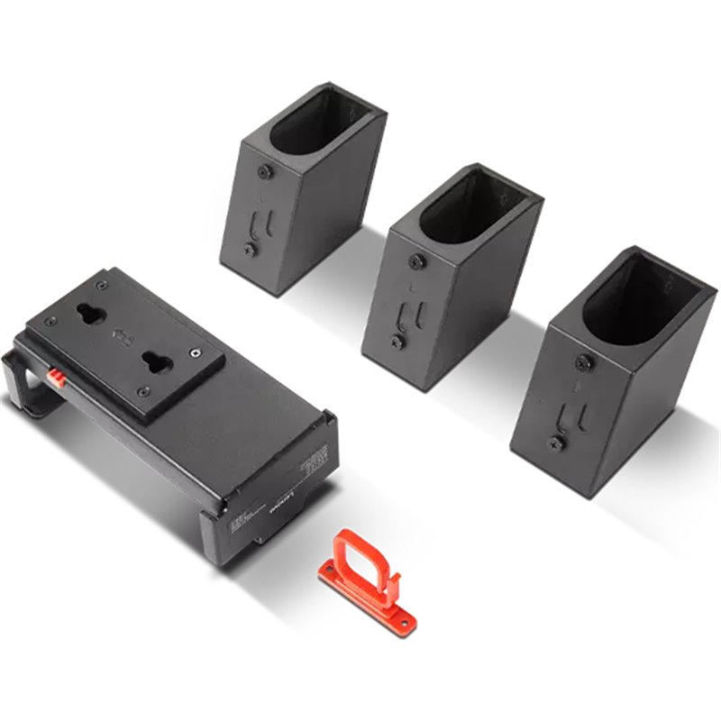 Image secondaire de Lenovo 4XF1A14358 support et équerre de station de travail/PC tout en un Noir 55,9 cm (22