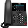 POLY Téléphone IP VVX 350 à 6 lignes et compatible PoE