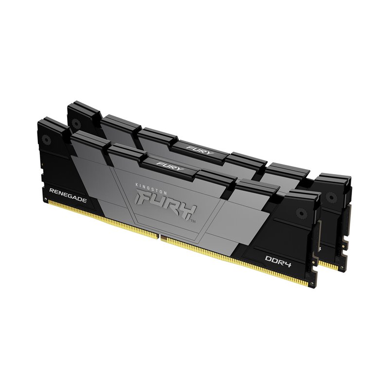 Image secondaire de Kingston Technology FURY 16 Go 4000 MT/s DDR4 CL19 DIMM (Kits de 2) Renegade Black
