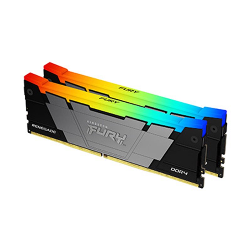 Image secondaire de Kingston Technology FURY 16 Go 4266 MT/s DDR4 CL19 DIMM (Kits de 2) Renegade RGB