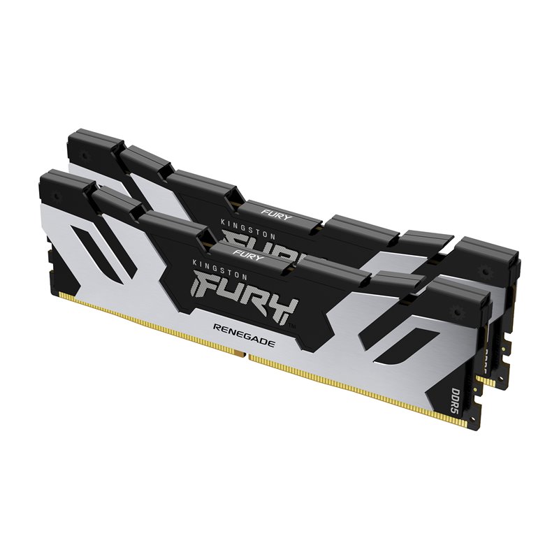 Image secondaire de Kingston Technology FURY 64 Go 6400 MT/s DDR5 CL32 DIMM (kit de 2) Renegade Silver XMP