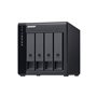 QNAP TL-D400S Boîtier de disques de stockage Boîtier disque dur/SSD Noir, Gris 2.5/3.5"