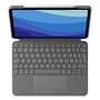 Logitech Combo Touch Gris Smart Connector QWERTY Italien