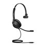 Jabra Evolve2 30, MS Mono Casque Avec fil Arceau Bureau/Centre d'appels USB Type-C Noir