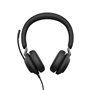 Jabra Evolve2 40 SE Casque Avec fil Arceau Appels/Musique USB Type-C Noir