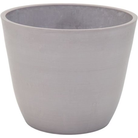 Pot - MEGA COLLECTIONS - Ecostone Egg - Ø 31 cm - H 25,5 cm - Taupe