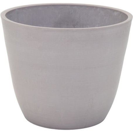 Pot - MEGA COLLECTIONS - Ecostone Egg - Ø 41 cm - H 33 cm - Taupe