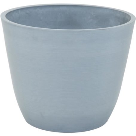 Pot - MEGA COLLECTIONS - Ecostone Egg - Ø 41 cm - H 33 cm - Gris