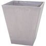 Pot - MEGA COLLECTIONS - Ecostone Square - 41 x 45 cm - Taupe