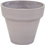 Pot - MEGA COLLECTIONS - Ecostone Planter - Ø 35 cm - H 30 cm - Taupe