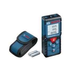 Télémetre laser Bosch Professional GLM 40 (laser rouge, portée: 0,15  40,00 m  2 piles 1,5 V LR03 (AAA), housse) - 0601072902