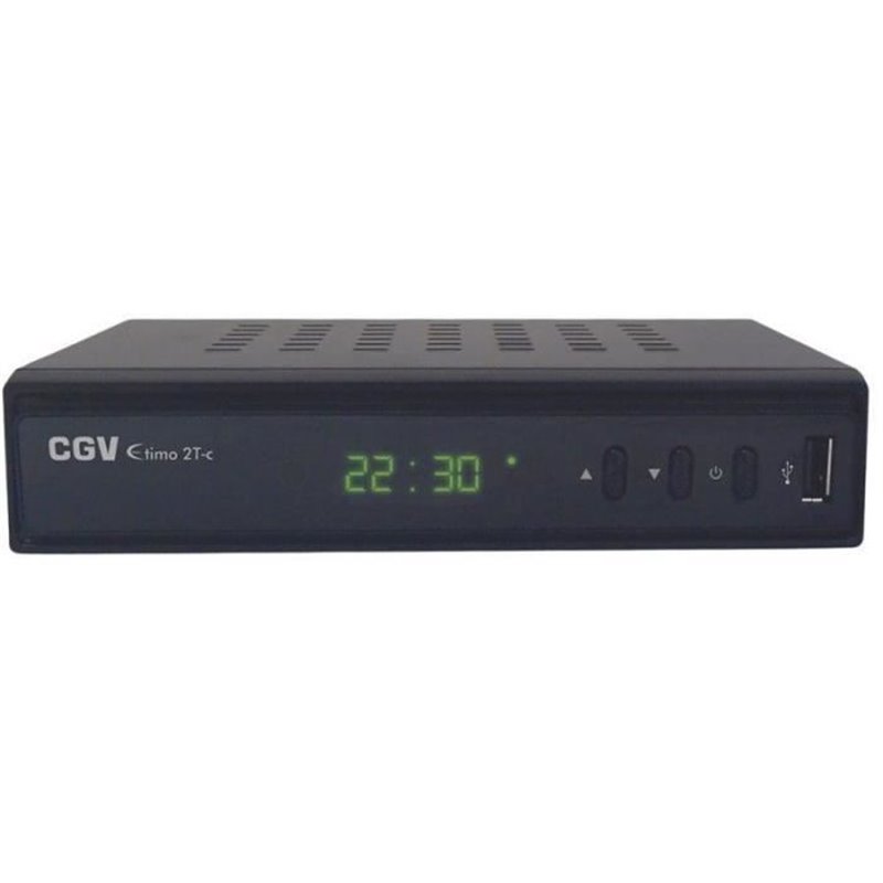 Image secondaire de Récepteur/enregistreur TNT - CGV - ETIMO 2TC - Double tuner - HD - DVB-T2 HEVC 265
