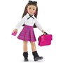 Accessoires poupée - COROLLE - Dressing College Anglais - 8 accessoires - des 4 ans