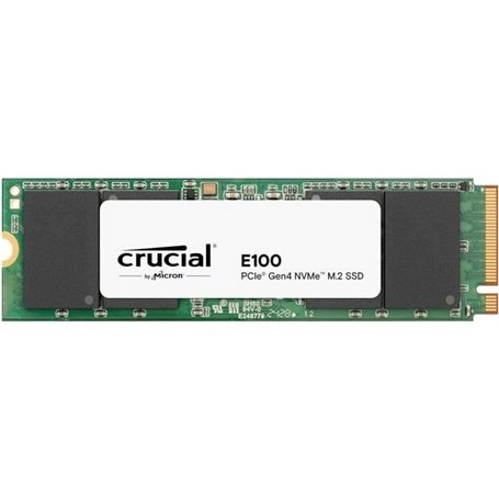 SSD interne - CRUCIAL - E100 - 480 Go - PCIe Gen4 NVMe M.2 - Jusqu'a 470 Mo/s