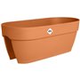 Pot de fleurs - ELHO - Vibia Campana Flower Bridge 60 - Marron - L 26 x B 59 x H 22 cm - Balcon/Extérieur - 100% recyclé