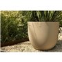 Pot de fleurs - ELHO - Sereh Rond 30 - Beige - L 30 x B 29.5 x H 25 cm - 100% recyclé