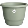 Pot de fleurs - ELHO - Amiga Rond 25 - Vert - L 25 x B 24.5 x H 18 cm - Extérieur - 100% recyclé