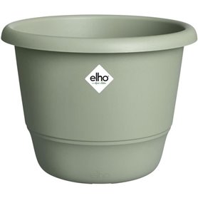 Pot de fleurs - ELHO - Amiga Rond 47 - Vert - Ø 47 x H 35 cm - Extérieur - 100% recyclé