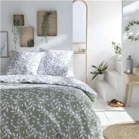 Parure de lit - TODAY Flower garden - 220x240 cm - 2 personnes - coton imprimé floral