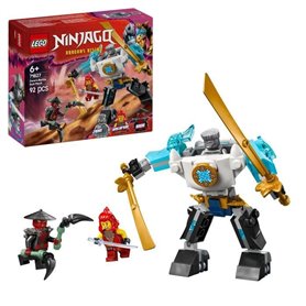 LEGO NINJAGO 71827 La super armure robot de Zane - Jeu de rôle Ninja pour garçon des 6 ans