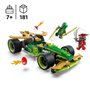 LEGO NINJAGO 71828 La voiture de course a rétrofriction de Lloyd - Jouet de construction