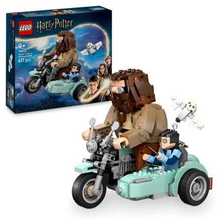 LEGO Harry Potter 76443 La balade en moto de Hagrid et Harry - Jeu de construction 9 ans