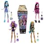 Monster High-Secrets Enfouis-Coffret Poupée Soirée Pyjama Terrifiante - 4 ans+- HYV64