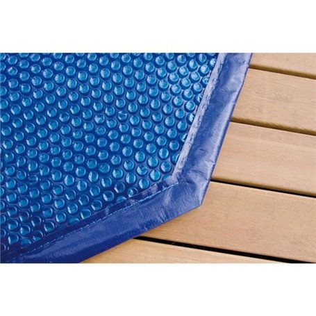 Bâche a bulles pour piscine bois UBBINK rectangulaire 200x350 - Bleue - 400 microns