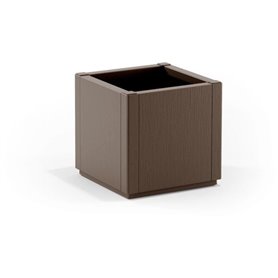 Bac a fleur - ETHICA - Taupe - Carré - 38 L - STEFANPLAST