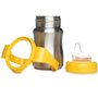 Tasse d'apprentissage - THERMOBABY - Inox - 180 ml - Jaune Mangue - Ergonomique et anti-fuites