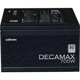 Alimentation PC - ZALMAN - DecaMax 700W - 80Plus - Non modulaire - Ventilateur 120mm - Noir
