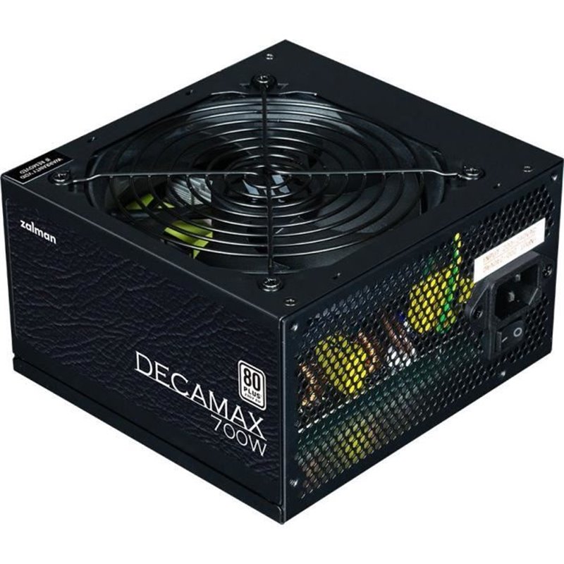 Image secondaire de Alimentation PC - ZALMAN - DecaMax 700W - 80Plus - Non modulaire - Ventilateur 120mm - Noir