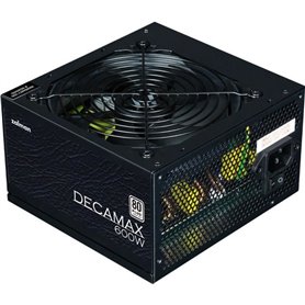 Alimentation PC - ZALMAN - DecaMax 600W - 80+ - Non modulaire - Ventilateur 120mm - Noir