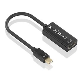 Adaptateur Mini Display Port vers HDMI Aisens Noir 15 cm