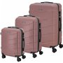 Jeu de valises Sportandem IBIZA Rose Or 3 Pièces