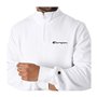 Sweat sans capuche homme Champion HALF ZIP SWEATSHIRT 220263 WHT Blanc