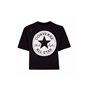 T shirt à manches courtes Enfant Converse Signature Chuck Patch Boxy Tee Noir