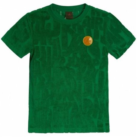 T shirt à manches courtes Enfant Jordan JDB FUEL UP COOL DOWN DROPS SS 95D151 E1P Vert