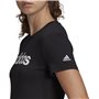 T-shirt à manches courtes femme Adidas GL0769 Noir