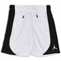 Short de Sport pour Enfants Jordan JDG JUMPMAN LIFE SPORT SHORT 45B486 F00 Blanc