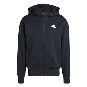 Sweat à capuche homme Adidas FUTURE ICONS BOUBLENIT FULL ZIP JI6324 Noir