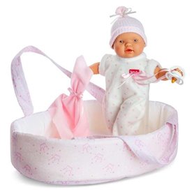 Poupée Bébé Berjuan 351 Basket Rose 28 cm (28 cm)