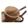 Fondue au Chocolat DKD Home Decor Acier inoxydable Porcelaine