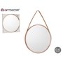 Miroir mural GiftDecor 1268 Marron Bronze 45 x 45 x 3 cm (4 Unités)