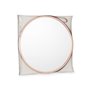 Miroir mural GiftDecor 1268 Marron Bronze 45 x 45 x 3 cm (4 Unités)