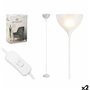 Lampadaire GiftDecor CE13581-3(133) Blanc 60 W 220-240 V 22 x 185 x 22 cm (2 Unités)