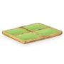 Plateau avec Compartiments GiftDecor MALI-991 G Vert 31 x 3 x 3 cm (6 Unités)