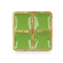 Plateau avec Compartiments GiftDecor MALI-991 G Vert 31 x 3 x 3 cm (6 Unités)