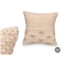 Coussin GiftDecor 4734 Beige Naturel 45 x 15 x 45 cm (6 Unités)